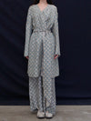 Mutedance 25 Spring/Summer Silk Linen Loose Trousers Series MD-MD25SS82-GREY MD25SS77